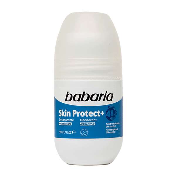 رول ضد تعریق باباریا مدل skin protect حجم 50 میلی لیتر رول ضد تعریق باباریا مدل skin protect حجم 50 میلی لیتر