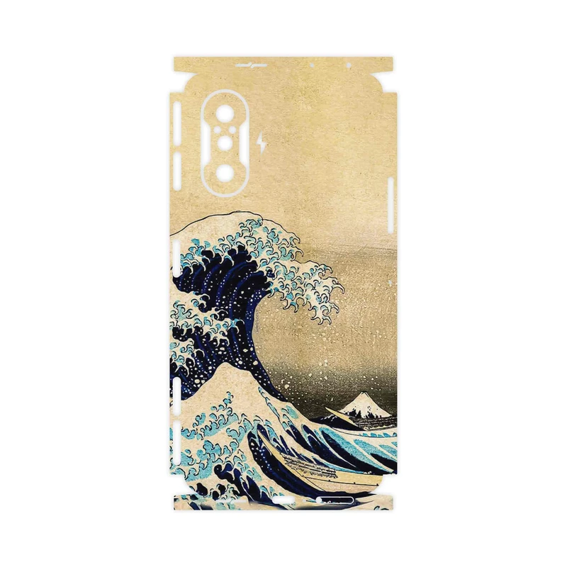 برچسب پوششی ماهوت مدل The Great Wave off Kanagawa of Hokusai-FullSkin مناسب برای گوشی موبایل شیائومی Redmi K40 Gaming