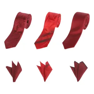 ست کراوات و دستمال جیب مردانه مدل نیو کد 17 بسته 3 عددی