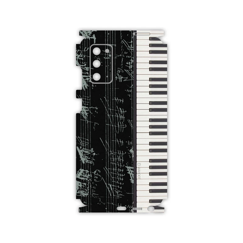 برچسب پوششی ماهوت مدل Piano-Instrument-FullSkin مناسب برای گوشی موبایل سامسونگ Galaxy Note20