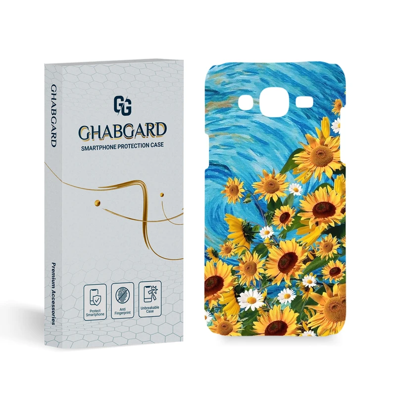 کاور گارد قاب مدل هنری مناسب برای گوشی موبایل سامسونگ Galaxy J7 2015 / J700 