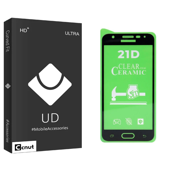 محافظ صفحه نمایش سرامیکی کوکونات مدل UD Black مناسب برای گوشی موبایل سامسونگ Galaxy J5PRIME