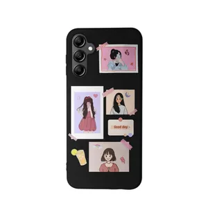 کاور طرح عکس دخترانه   کد  FF181مناسب برای گوشی موبایل سامسونگ Galaxy A14