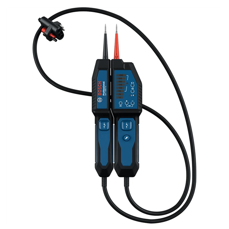 دستگاه تستر ولتاژ 1000 ولت بوش مدل هوشمند فوق حرفه ای کد GVT 1000-15 PRO Extra PH2-1000V
