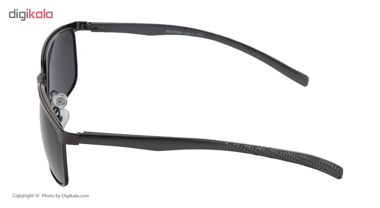 عینک آفتابی مردانه آویاتور مدل P1027 C3 -  - 6