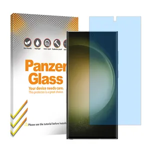 Panzer Glass Resistant model anti-blue ray screen protector suitable for Samsung Galaxy S23 Ultra mobile phone
