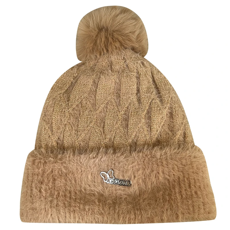 کلاه بافتنی دخترانه مدل 77