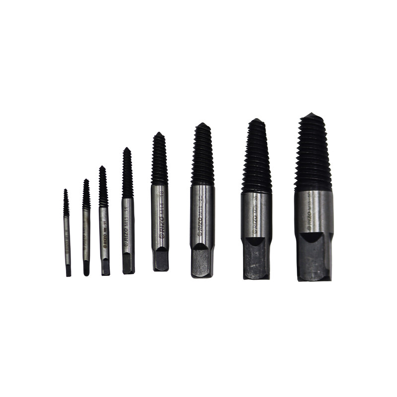 مته قلاویز چپ گرد ریزو مدل YP-M3/M50 مجموعه 8 عددی