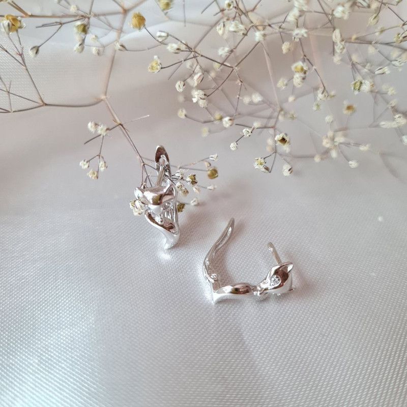 گوشواره دخترانه ژوپینگ مدل روباه