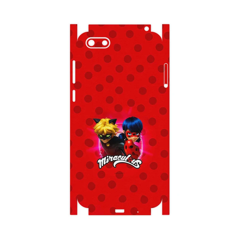برچسب پوششی ماهوت مدل Ladybug and Cat Noir-FullSkin مناسب برای گوشی موبایل هوآوی Y5 Prime 2018