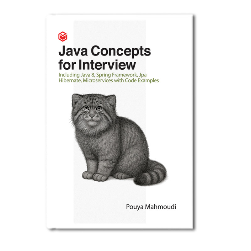 کتاب java concepts for interview اثر پویا محمودی نشر متخصصان