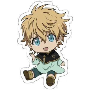 استیکر مدل Chibi Black Clover Luck