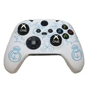 محافظ دسته ایکس باکس سری S/X مدل ONE real madrid به همراه روکش آنالوگ