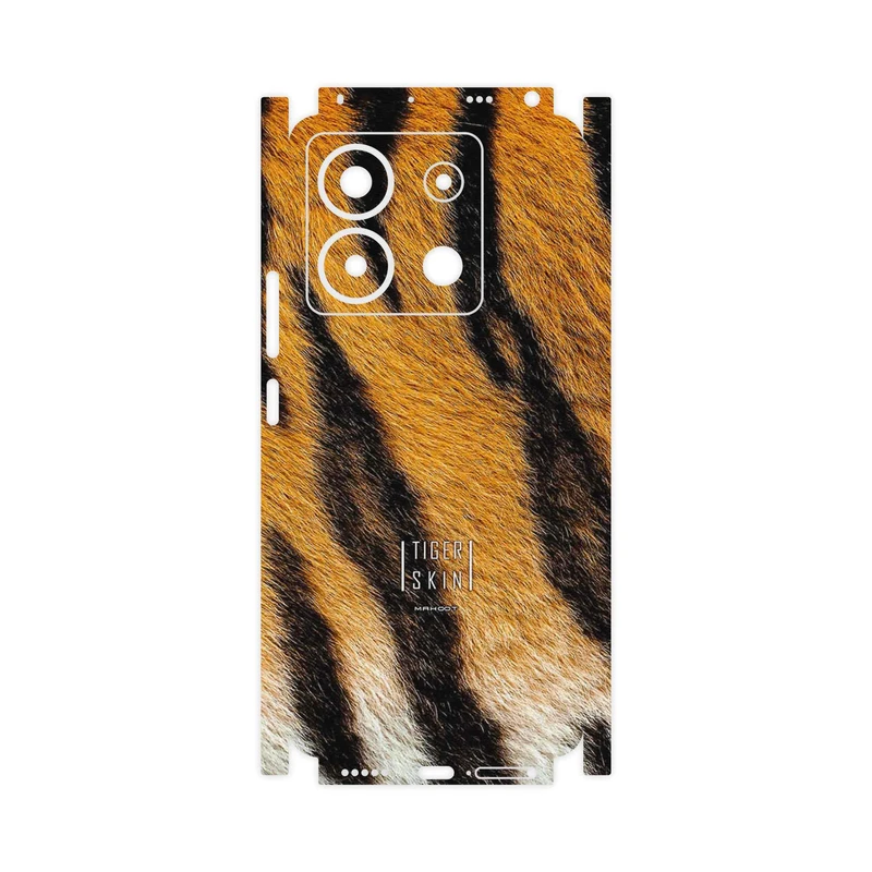 برچسب پوششی ماهوت مدل Tiger Skin-FullSkin مناسب برای گوشی موبایل شیائومی Redmi Note 13 Pro 5G