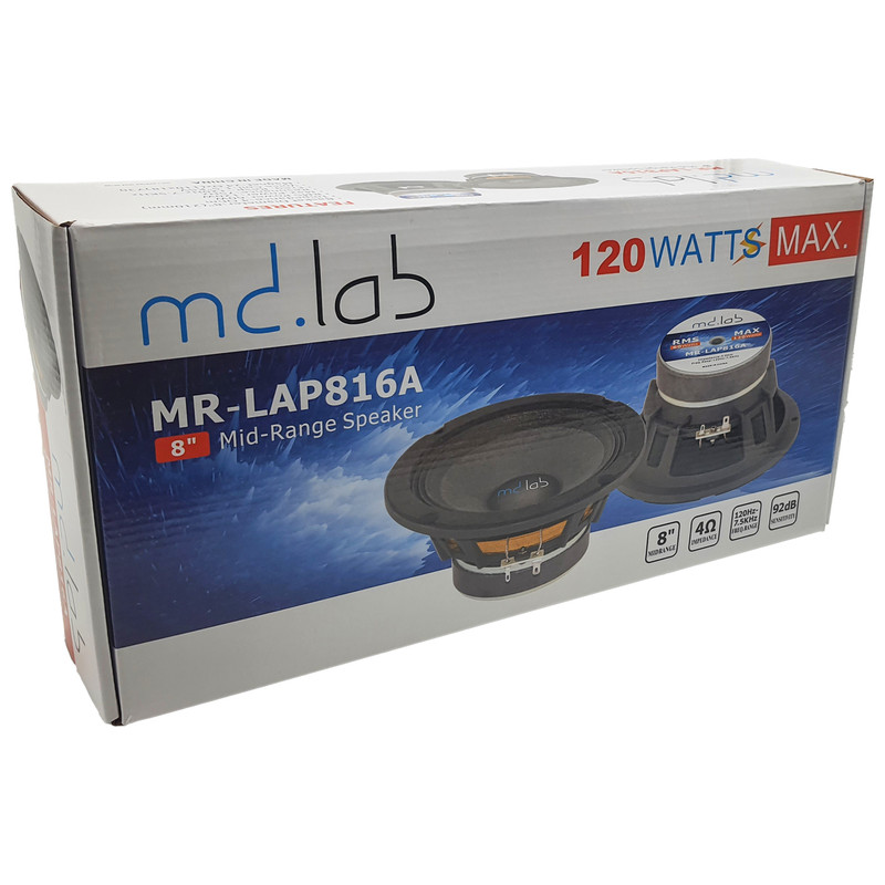 میدرنج پشت خودرو ام دی لب مدل MR-LAP 816 A سایز 8 اینچ بسته دوعددی