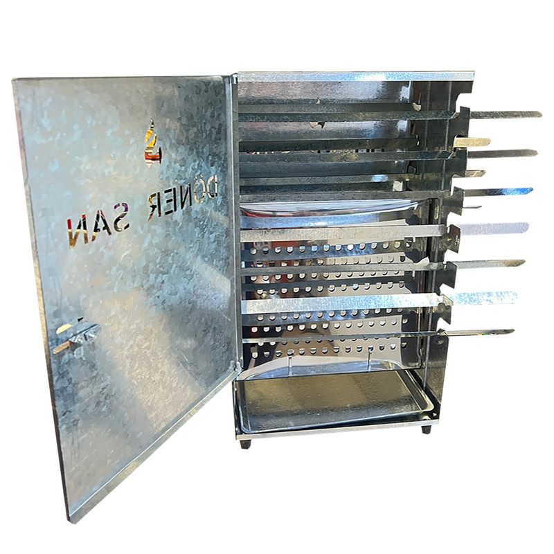 کباب پز آکماز مدل دوطرفه 14 سیخ