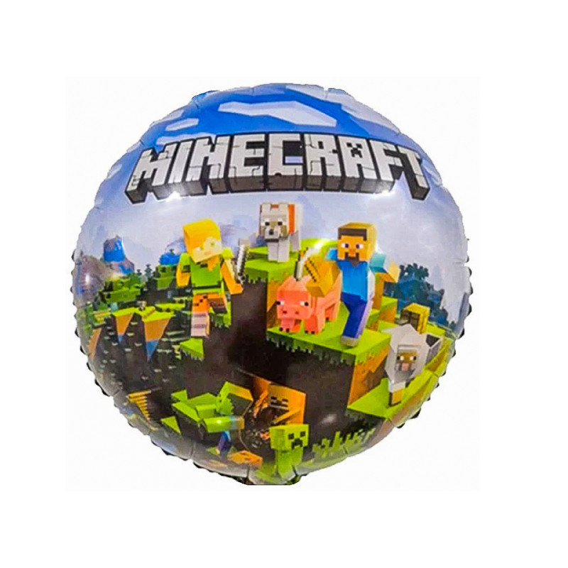 بادکنک فویلی سورتک طرح ماینکرافت کد ST0623