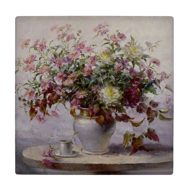  زیر لیوانی طرح گلدان و لیوان کد    3672395_1699