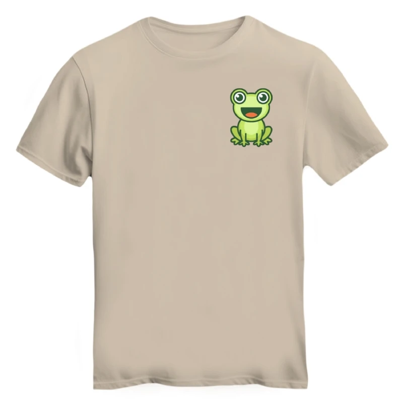 تی شرت آستین کوتاه زنانه مدل قورباغه کد 2