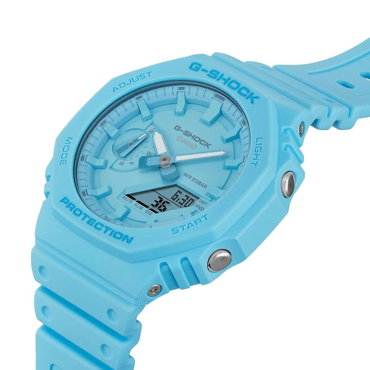 ساعت مچی عقربه‌ای کوارتز کاسیو مدل CASIO-GA-2100-2A2DR -  - 2