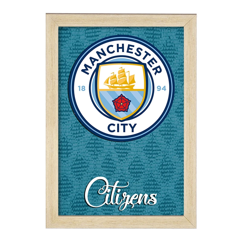 تابلو خندالو مدل باشگاه منچستر سیتی کد 26767