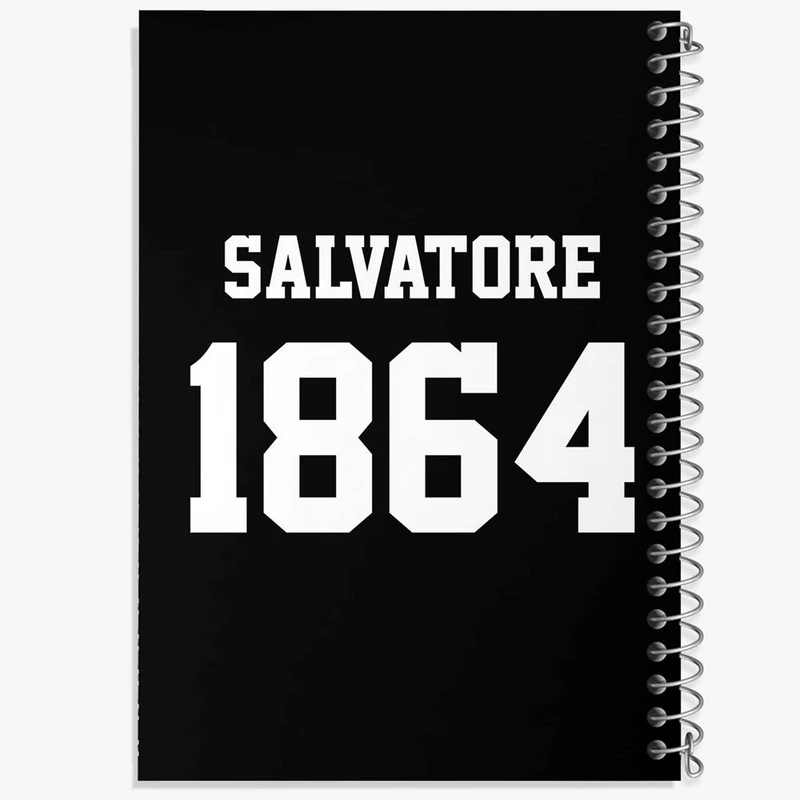 دفتر نت موسیقی 50 برگ خندالو مدل خاطرات یک خون آشام The Vampire Diaries کد 20243
