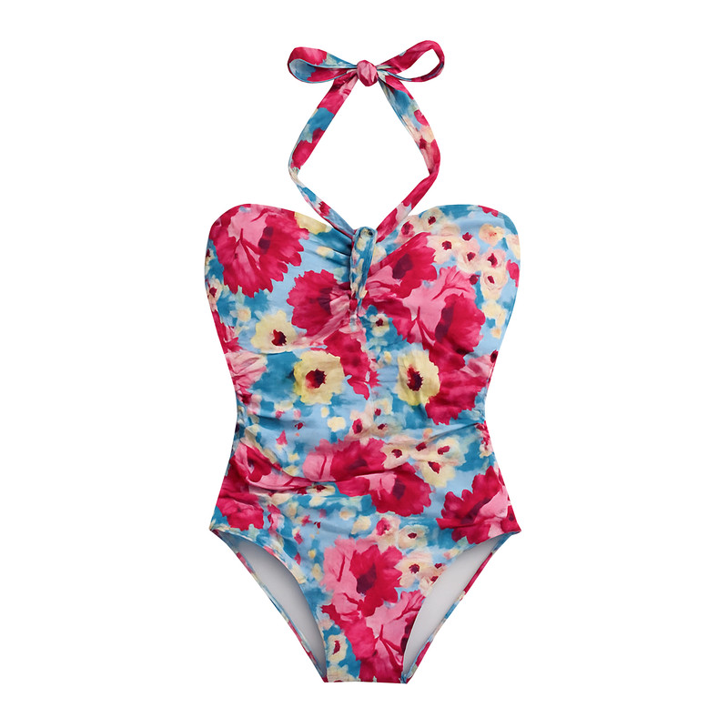 مایو یک تکه زنانه شین مدل BG1252