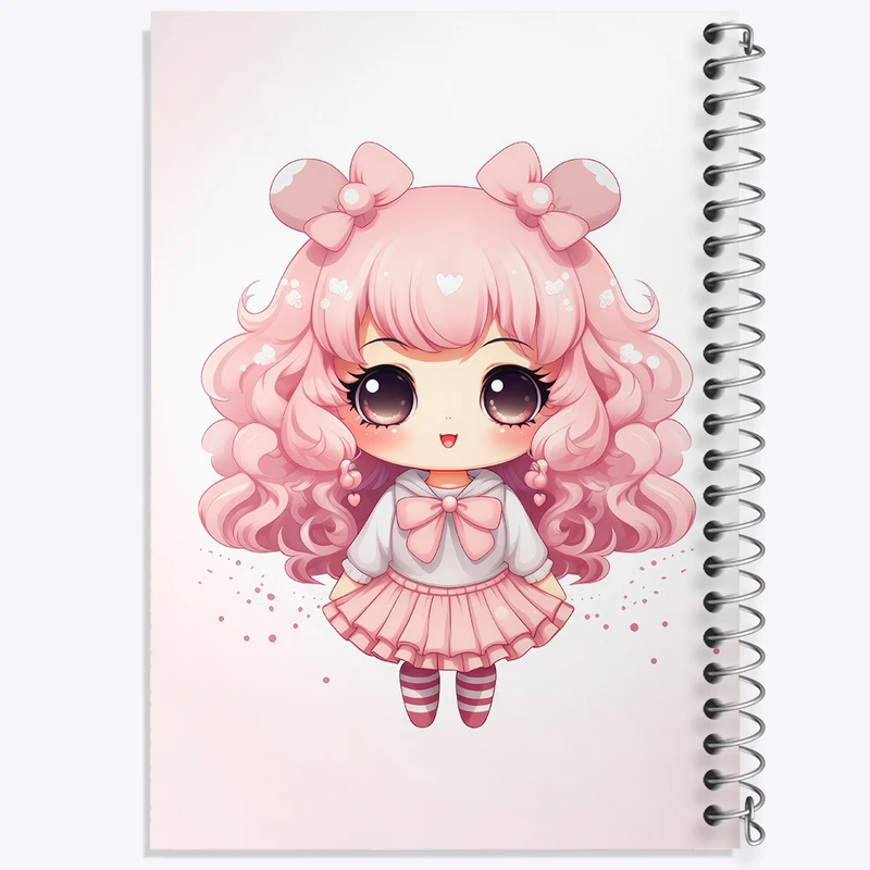 دفتر لیست خرید 50 برگ خندالو طرح دخترانه (Girlish) کد 36893