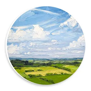  دیوارکوب طرح نقاشی چمنزارها مدل wtb1050