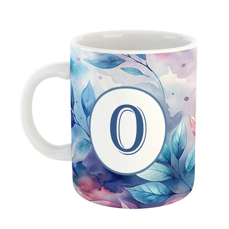 ماگ پادآفرین مدل فانتزی طرح حرف O کد 25