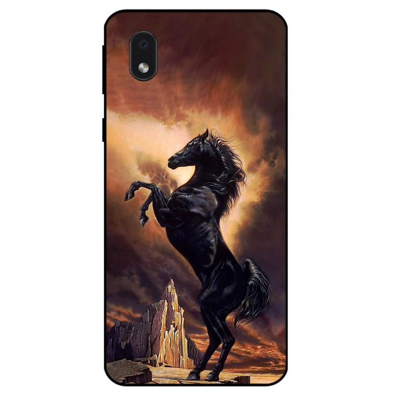 کاور مگافون طرح اسب مدل 2820 مناسب برای گوشی موبایل سامسونگ Galaxy A01 Core / M01 Core         