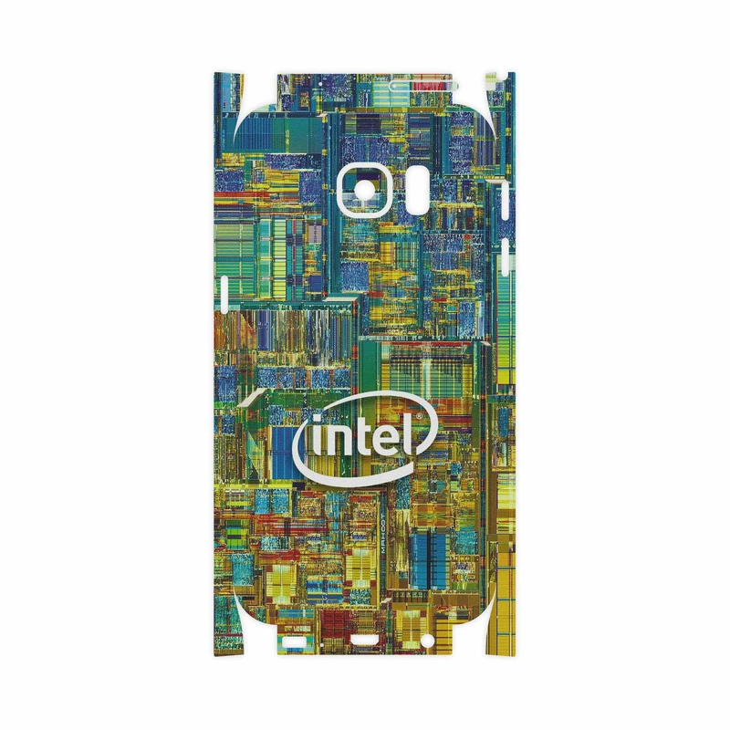 برچسب پوششی ماهوت مدل Intel Brand-FullSkin مناسب برای گوشی موبایل سامسونگ Galaxy S7