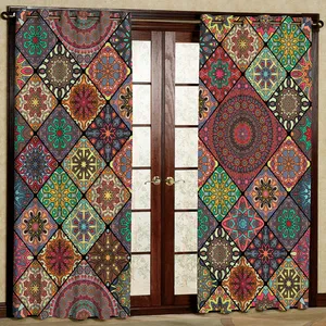 پرده مدل پانچی کد 5730 سایز 280x140 سانتی متر