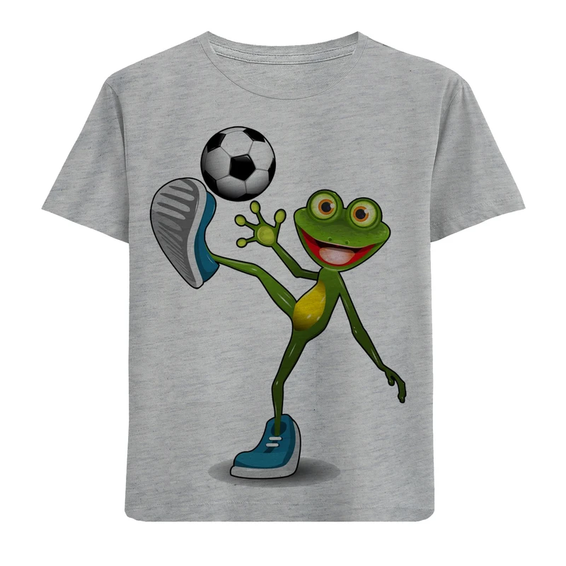 تی شرت بچگانه مدل قورباغه فوتبالیست F69