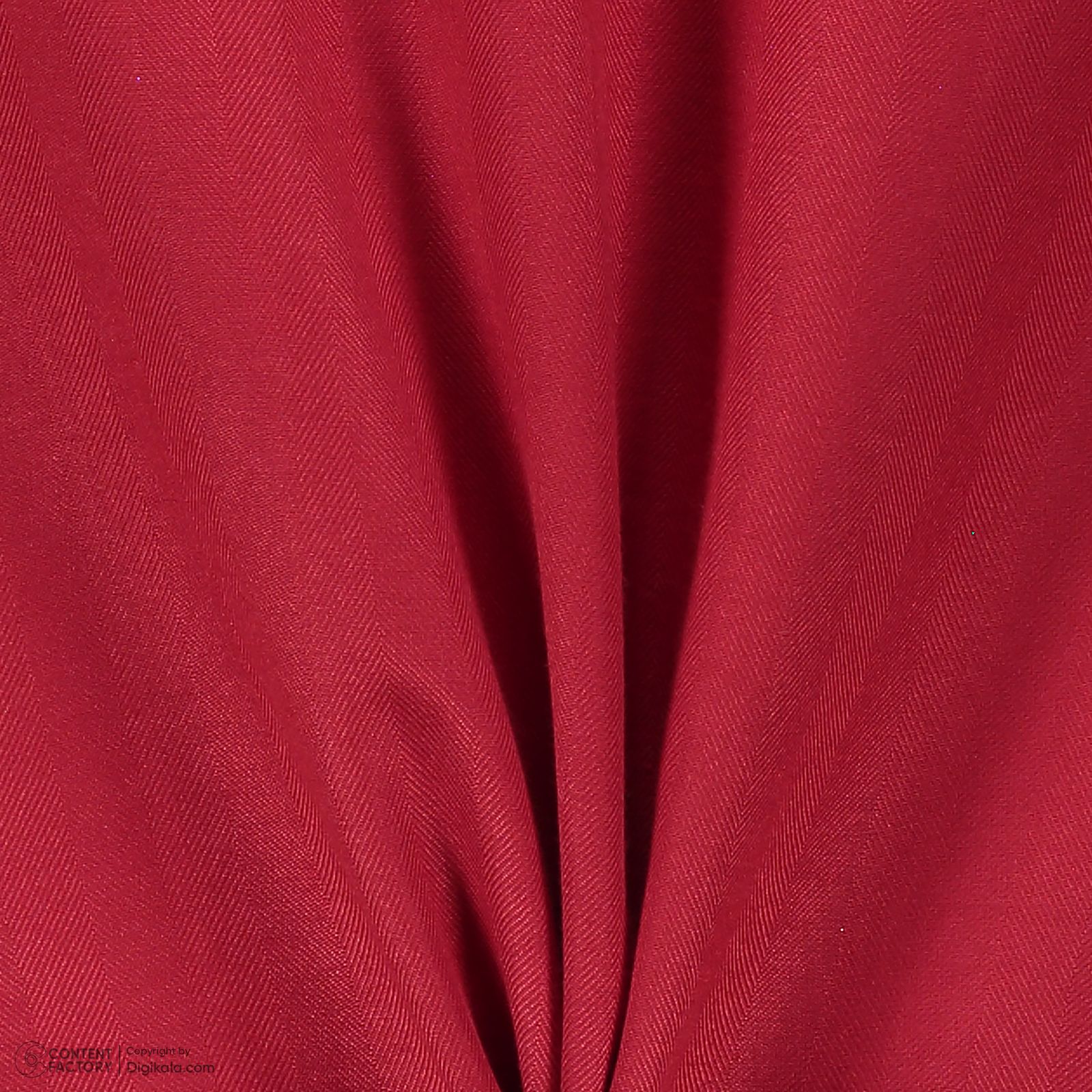 مانتو زنانه آدور مدل درفش رنگ زرشکی -  - 6