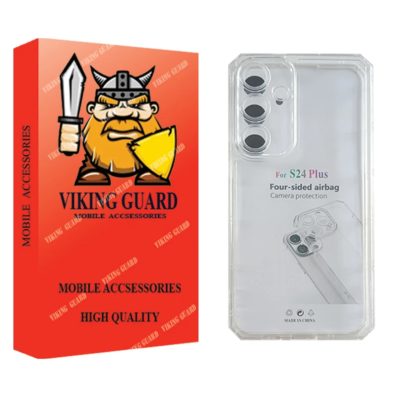 کاور وایکینگ قاب مدل ساده مناسب برای گوشی موبایل سامسونگ Galaxy S24 plus