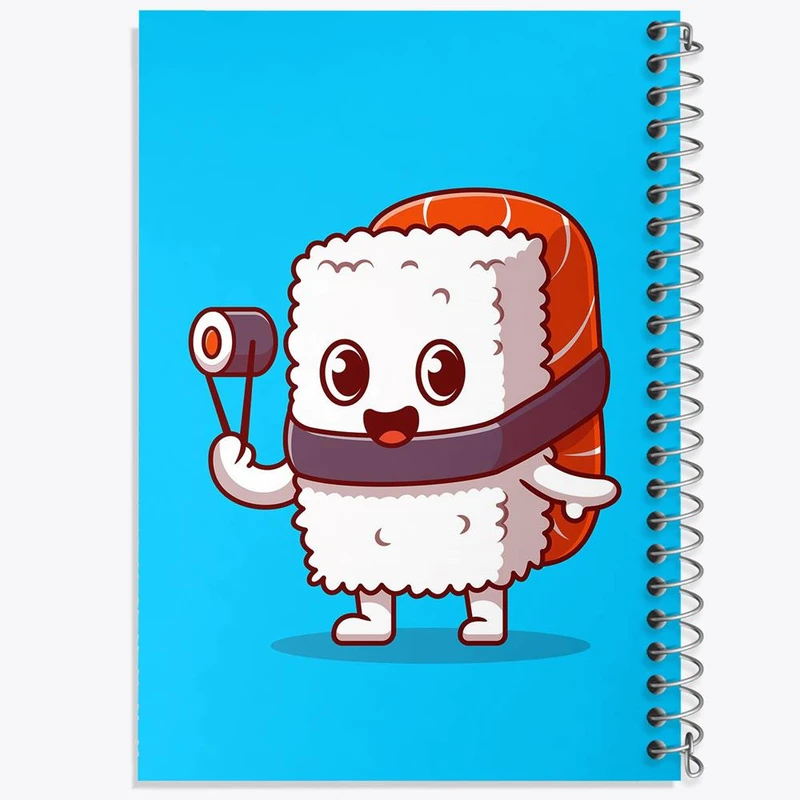 دفتر نقاشی 50 برگ خندالو مدل سوشی کد 29454