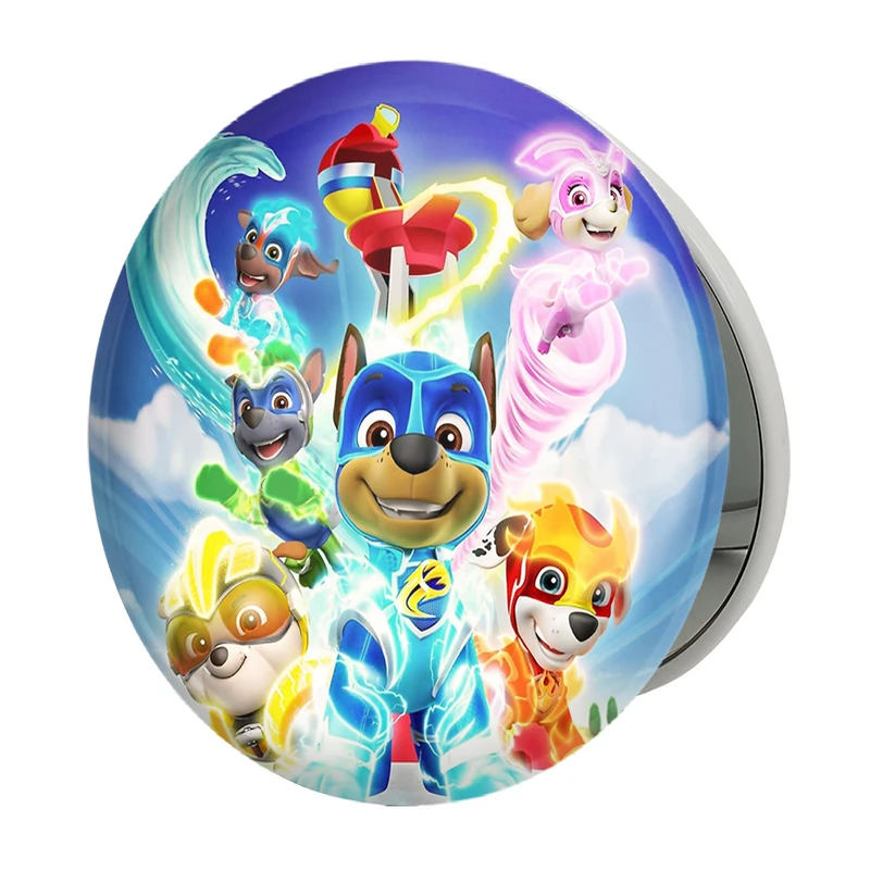 آینه جیبی خندالو طرح سگ های نگهبان Paw Patrol مدل تاشو کد 4723 
