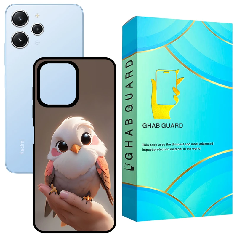 کاور قاب گارد طرح گنجشک مدل GCHPR12 مناسب برای گوشی موبایل شیائومی Redmi 12 4G / Redmi 12 5G / Poco M6 Pro 5G