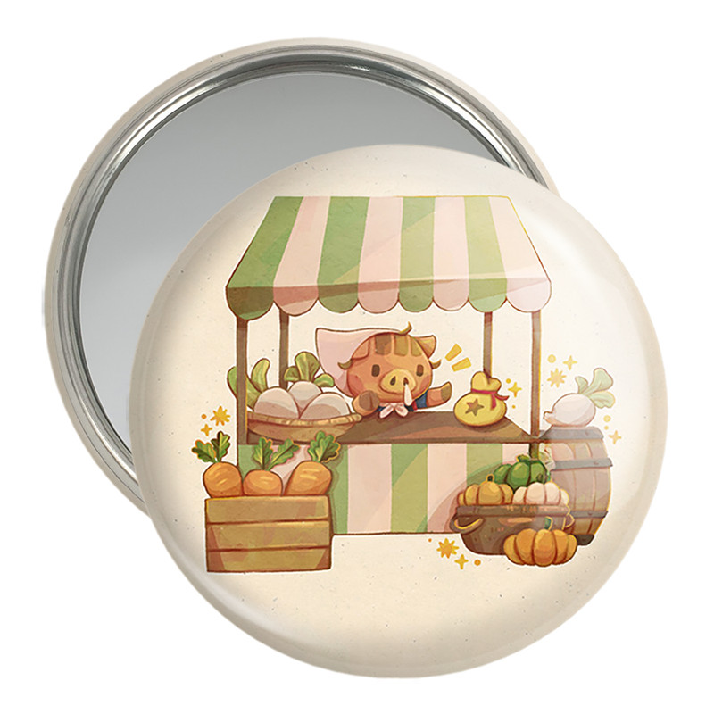 آینه جیبی خندالو مدل بازی انیمال کراسینگ (Animal Crossing) کد 32664