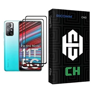 Ricomm CH Glass MIX002 Screen Protector For Xiaomi Redmi Note 11T 5G Pack Of 2