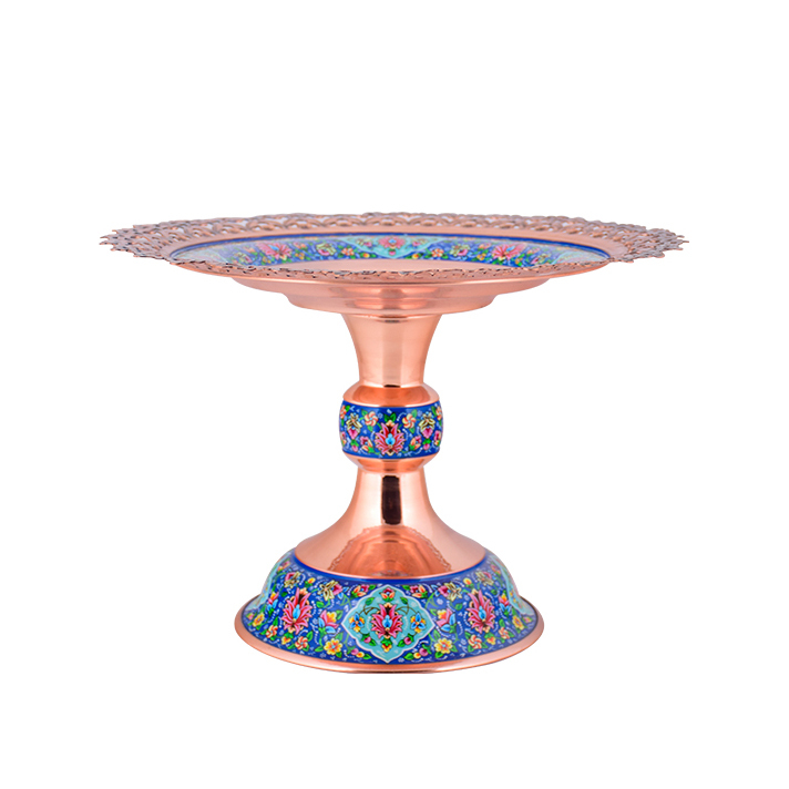 شیرینی خوری مسی آقاجانی مدل پرداز کد P155