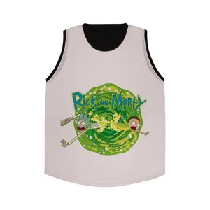 تاپ ورزشی مردانه طرح ریک اند مورتی کد st2