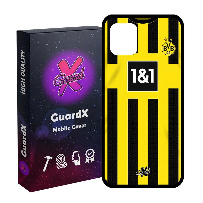 کاور گارد ایکس طرح دورتموند مدل Glass10466 مناسب برای گوشی موبایل سامسونگ Galaxy Note 10 Lite / A81