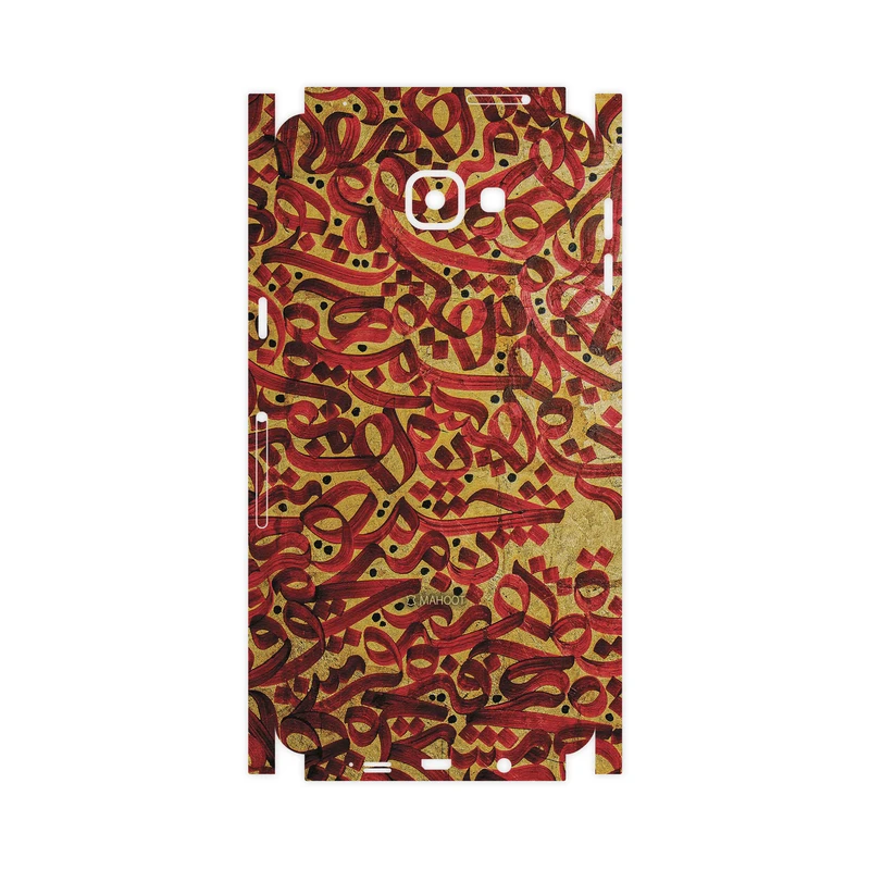 برچسب پوششی ماهوت مدل Nastaliq-6-FullSkin مناسب برای گوشی موبایل سامسونگ Galaxy A9 2016