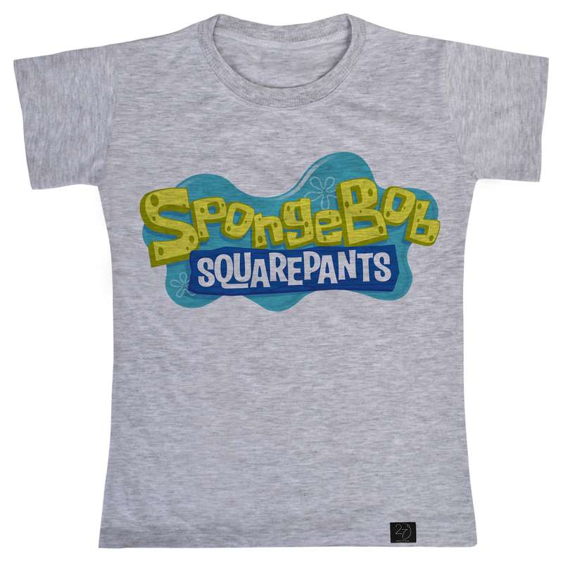 تی شرت آستین کوتاه دخترانه 27 مدل باب اسفنجی کد V177