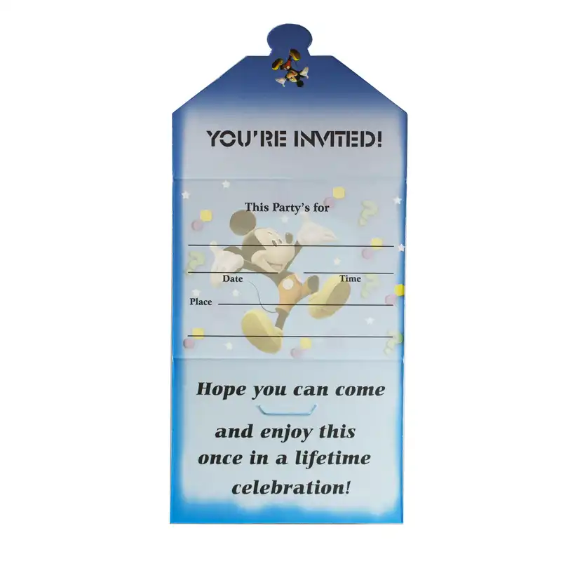 کارت دعوت مدل میکی موس بسته 10 عددی