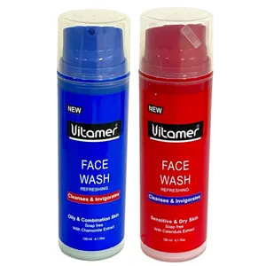 ژل شستشوی صورت ویتامر مدل 002 حجم 120 میلی لیتر مجموعه 2 عددی