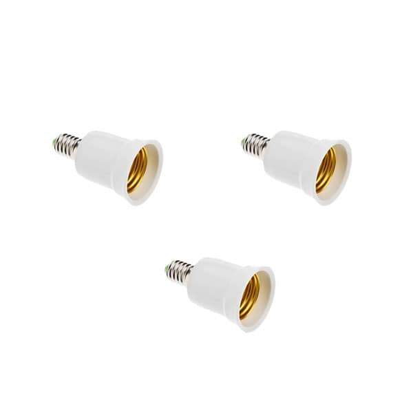 تبدیل سرپیچ E14 به E27 مدل E14-E27 بسته 3 عددی تبدیل سرپیچ E14 به E27 مدل E14-E27 بسته 3 عددی