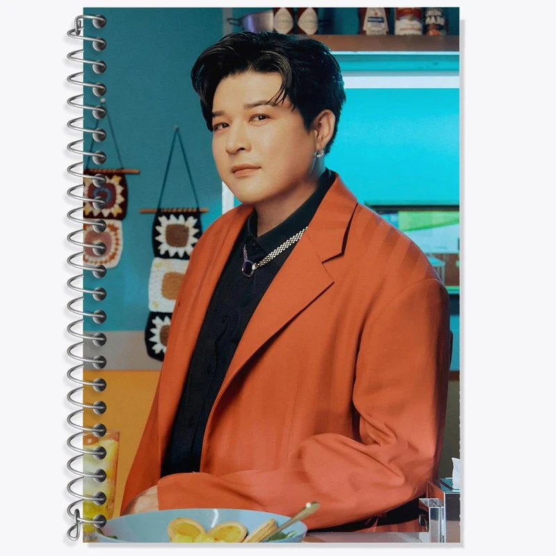 دفتر لغت 50 برگ خندالو مدل شین دونگ گروه سوپر جونیور Super Junior کد 21418